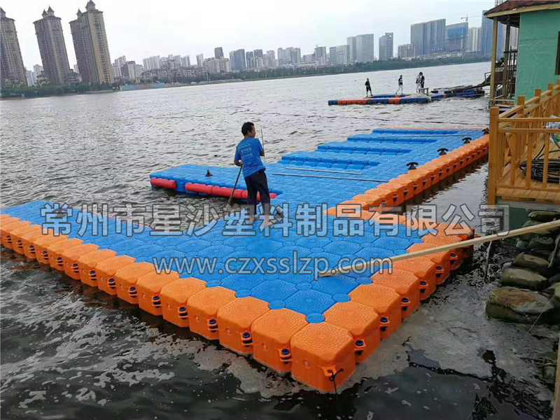 常州市星沙塑料制品有限公司客戶案例-山東臨沂摩托艇碼頭6