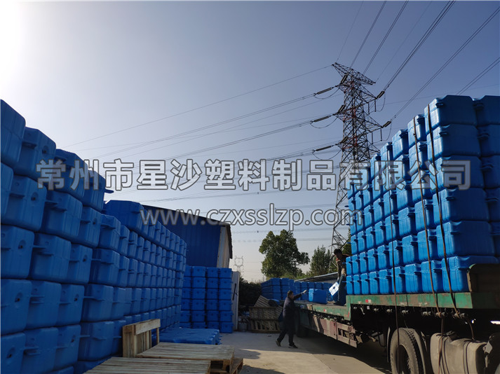 pe浮筒，pe系泊浮筒，u型摩托艇浮筒，u字型浮筒發(fā)貨-常州市星沙塑料制品有限公司廠家5