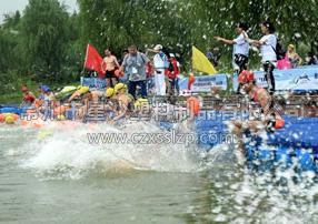 句容鐵人三項比賽碼頭