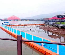 江蘇南京水上平臺浮橋